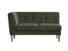 【ノットアンティークス/knot antiques / CRASH GATE】のGRESS SOFA / グレス 2人掛けソファ 片肘 木脚(ジャガード) 大人の最旬トレンドファッション＆コーディネート founy(ファウニー) ヴィンテージ Vintage Style タオル Towel, Bath Towel テーブル Table, Dining Table ホーム・キャンプ・アウトドア・お取り寄せ Home Living / Home & Lifestyle / Camping Gear / Outdoor Camping 家具・インテリア Home Furniture & Interior. Stylish & Functional Living Spaces ソファー Couches & Sofas thumbnail 張地:モスグリーン、タイプ:右肘|ID: prp329100004469162 ipo3291000000037266665