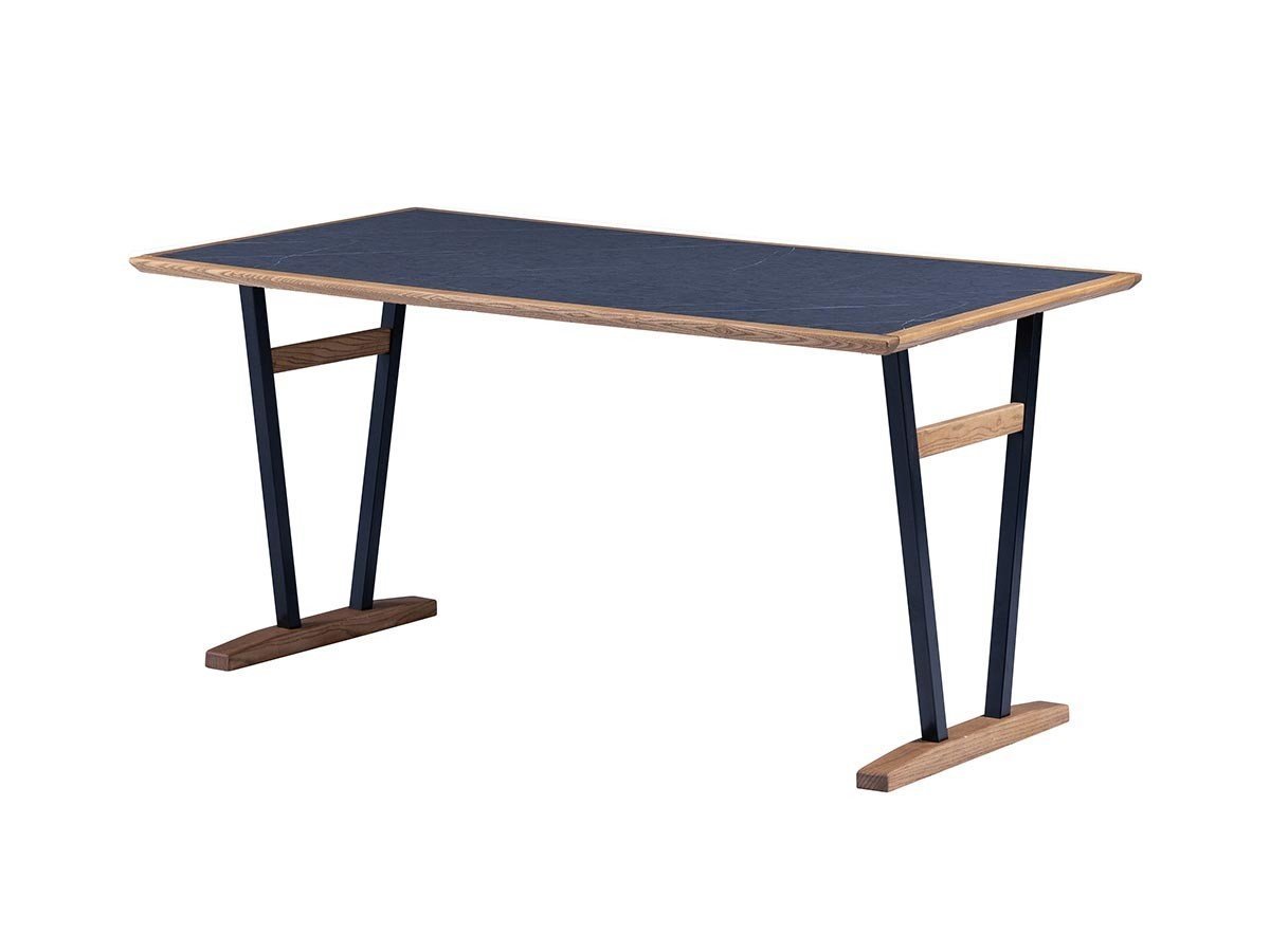 【ノラ/nora / GOODS】のIRORO DINING TABLE / イロロ ダイニングテーブル 幅140cm メラミン石目天板 V脚 インテリア・キッズ・メンズ・レディースファッション・服の通販 founy(ファニー) 　ウッド　Wood　テーブル　Table　バランス　Balance　雑誌　Magazine　ホーム・キャンプ・アウトドア・お取り寄せ　Home,Garden,Outdoor,Camping Gear　家具・インテリア　Furniture　テーブル　Table　ダイニングテーブル　Dining Table　天板下ラック:不要|ID: prp329100004469184 ipo3291000000031425712