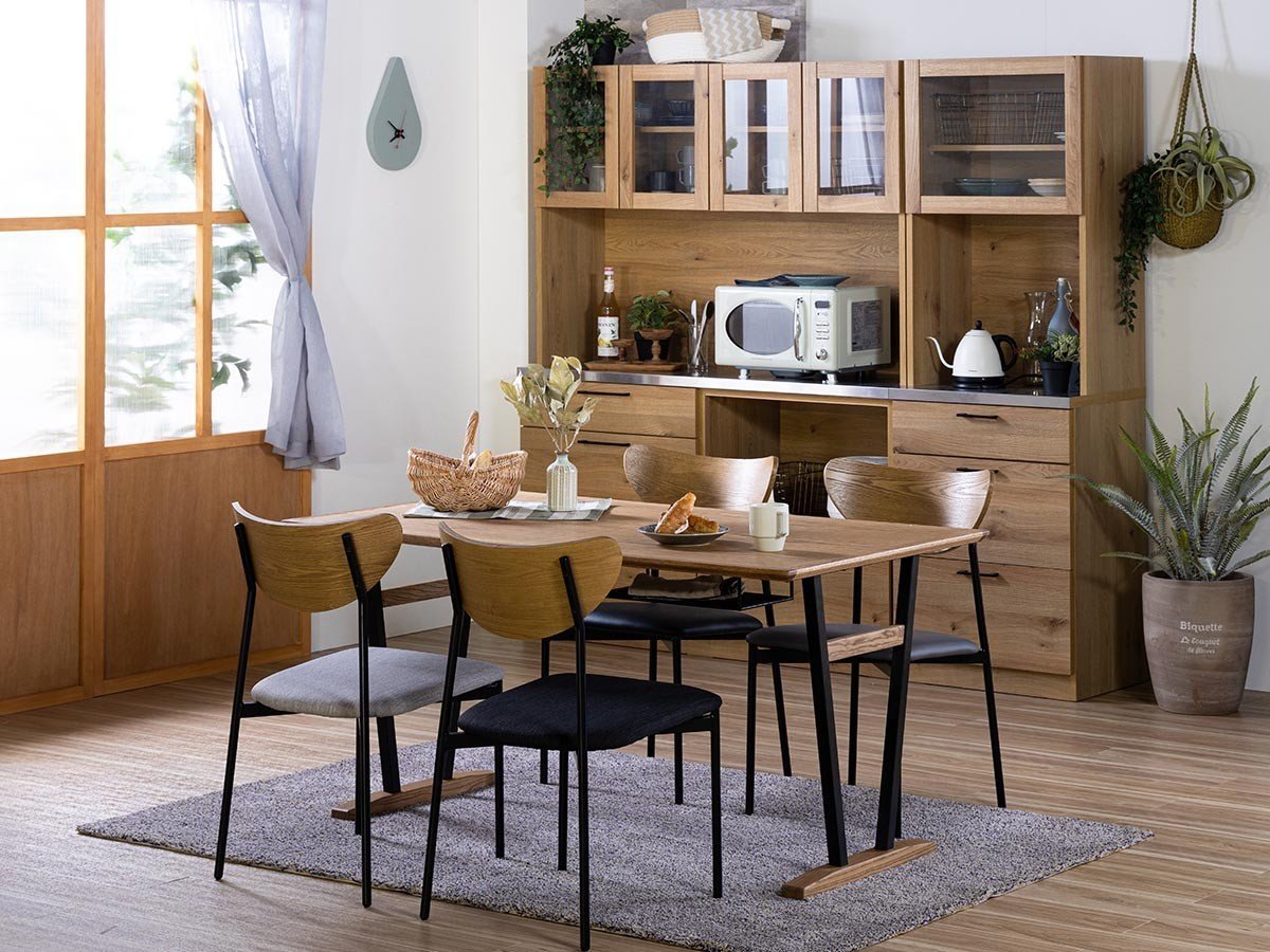 【ノラ/nora / GOODS】のIRORO DINING TABLE / イロロ ダイニングテーブル 幅140cm メラミン石目天板 V脚 インテリア・キッズ・メンズ・レディースファッション・服の通販 founy(ファニー) 　ウッド　Wood　テーブル　Table　バランス　Balance　雑誌　Magazine　ホーム・キャンプ・アウトドア・お取り寄せ　Home,Garden,Outdoor,Camping Gear　家具・インテリア　Furniture　テーブル　Table　ダイニングテーブル　Dining Table　参考イメージ|ID: prp329100004469184 ipo3291000000031425731