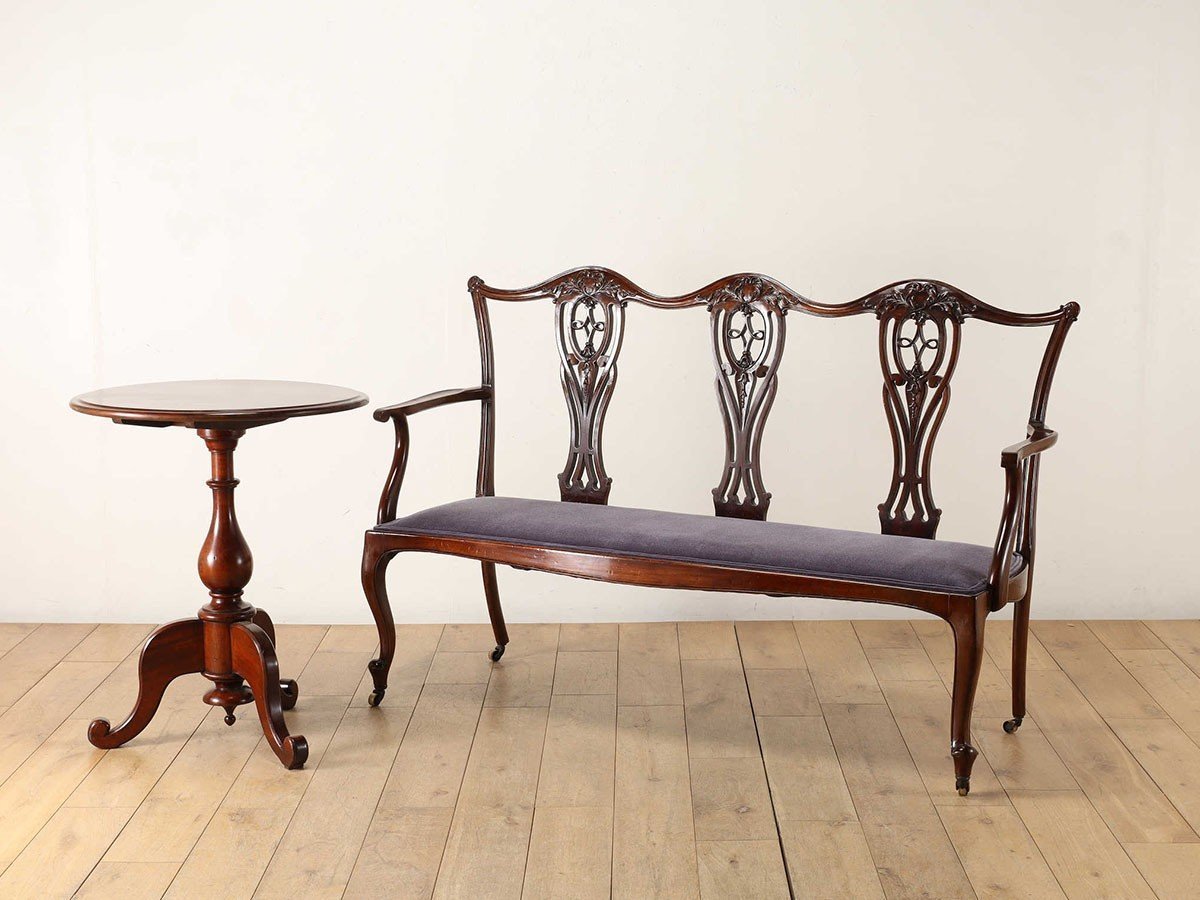 【ロイズ アンティークス/Lloyd's Antiques / GOODS】のReal Antique Edwardian Settee / 英国アンティーク家具 エドウォーディアンセティ QH001007A 人気、トレンドファッション・服の通販 founy(ファニー) 　アンティーク　Antique　エレガント 上品　Elegant　ファブリック　Fabric　フランス　France　ホーム・キャンプ・アウトドア・お取り寄せ　Home,Garden,Outdoor,Camping Gear　家具・インテリア　Furniture　チェア・椅子　Chair　ベンチ・ダイニングベンチ　Bench/Dining Bench　other-2|ID: prp329100004472763 ipo3291000000031506454