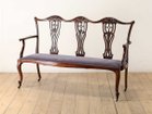 【ロイズ アンティークス/Lloyd's Antiques / GOODS】のReal Antique Edwardian Settee / 英国アンティーク家具 エドウォーディアンセティ QH001007A -|ID: prp329100004472763 ipo3291000000033938726