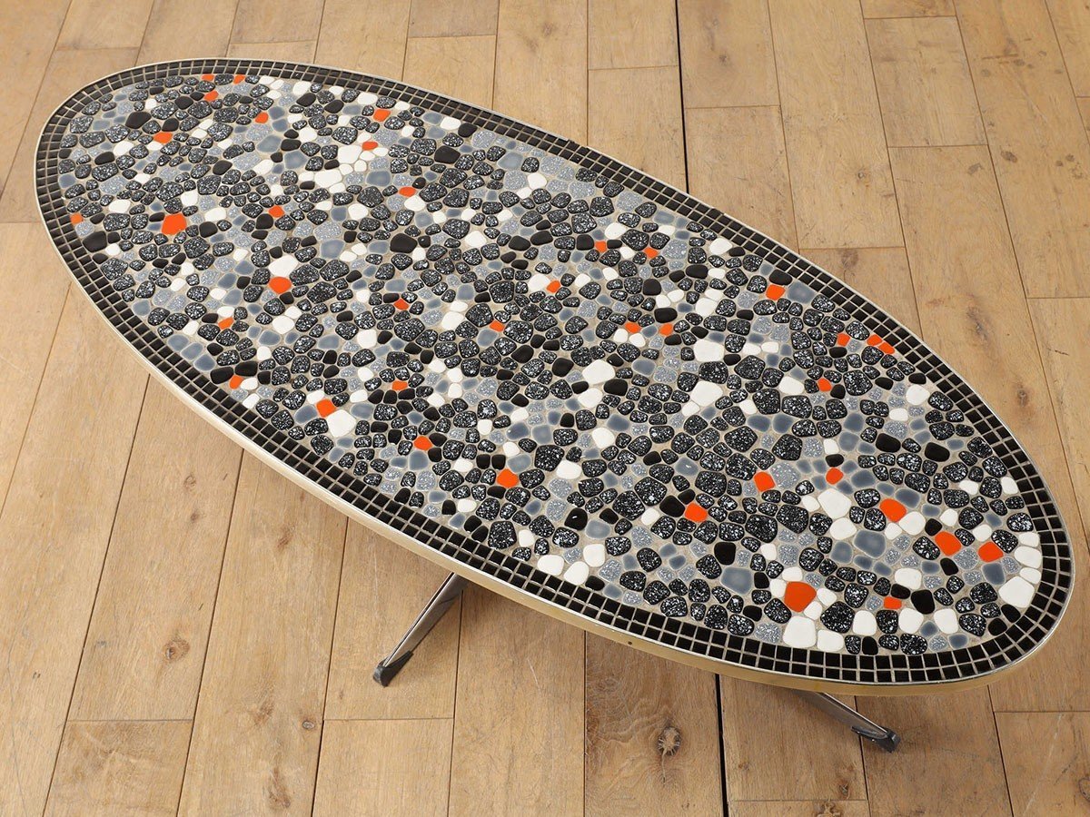 【ロイズ アンティークス/Lloyd's Antiques / GOODS】のReal Antique Mosaic Top Coffee Table / ベルギーアンティーク家具 モザイクトップコーヒーテーブル QH000031 人気、トレンドファッション・服の通販 founy(ファニー) 　アンティーク　Antique　テーブル　Table　メタル　Metal　ホーム・キャンプ・アウトドア・お取り寄せ　Home,Garden,Outdoor,Camping Gear　家具・インテリア　Furniture　テーブル　Table　ローテーブル・センターテーブル　Low Table/Center Table　other-2|ID: prp329100004472771 ipo3291000000031506605
