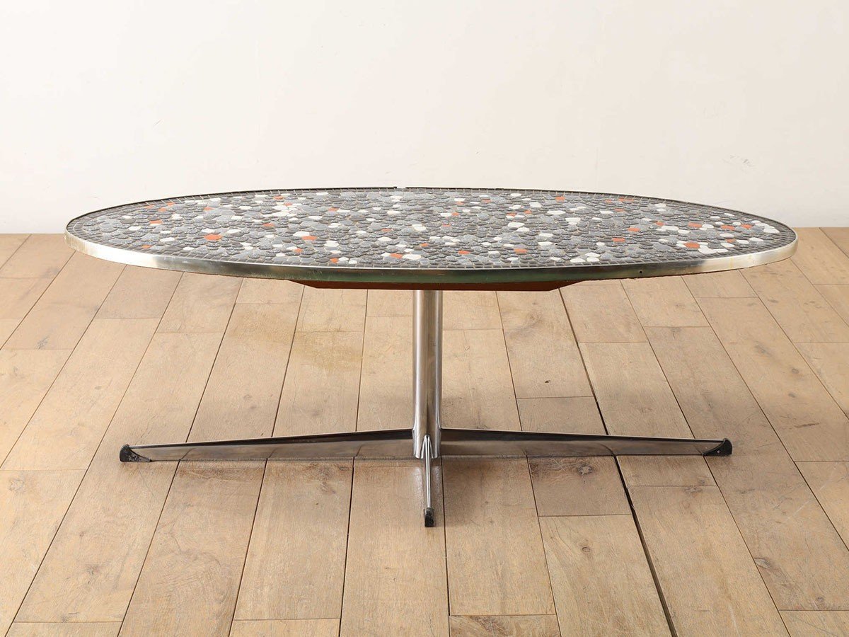 【ロイズ アンティークス/Lloyd's Antiques / GOODS】のReal Antique Mosaic Top Coffee Table / ベルギーアンティーク家具 モザイクトップコーヒーテーブル QH000031 人気、トレンドファッション・服の通販 founy(ファニー) 　アンティーク　Antique　テーブル　Table　メタル　Metal　ホーム・キャンプ・アウトドア・お取り寄せ　Home,Garden,Outdoor,Camping Gear　家具・インテリア　Furniture　テーブル　Table　ローテーブル・センターテーブル　Low Table/Center Table　other-4|ID: prp329100004472771 ipo3291000000031506607