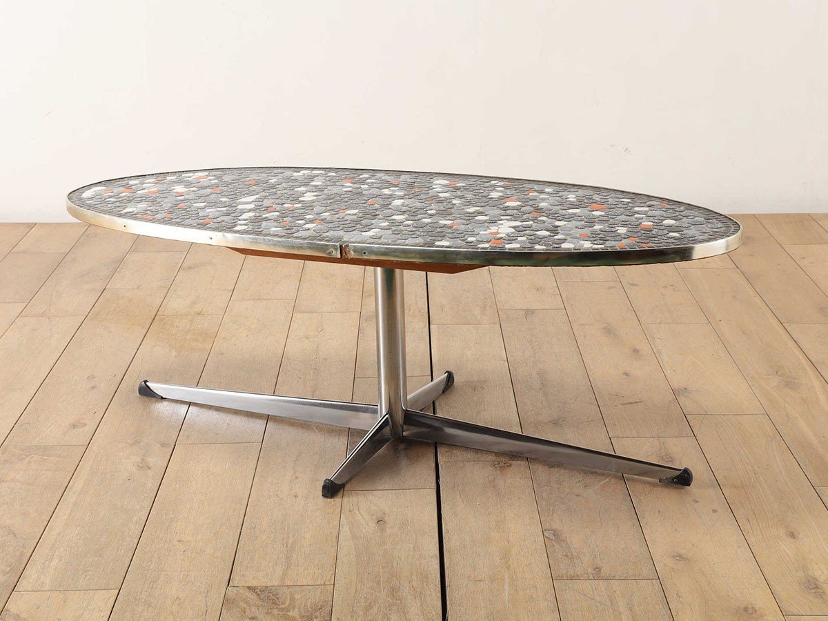 【ロイズ アンティークス/Lloyd's Antiques / GOODS】のReal Antique Mosaic Top Coffee Table / ベルギーアンティーク家具 モザイクトップコーヒーテーブル QH000031 人気、トレンドファッション・服の通販 founy(ファニー) 　アンティーク　Antique　テーブル　Table　メタル　Metal　ホーム・キャンプ・アウトドア・お取り寄せ　Home,Garden,Outdoor,Camping Gear　家具・インテリア　Furniture　テーブル　Table　ローテーブル・センターテーブル　Low Table/Center Table　other-6|ID: prp329100004472771 ipo3291000000031506609