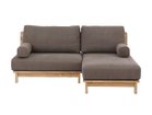 【ノラ/nora / GOODS】のMANNER SMALL COUCH / マナー ソファ スモールカウチ 張地:キャンバス ブラウン、ヘッドレスト:不要、アームレスト:2点追加|ID:prp329100004496307