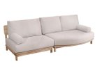 【ノラ/nora / GOODS】のMANNER COUCH / マナー ソファ 変形カウチ 張地:キャンバス アイボリー、ヘッドレスト:不要、アームレスト:2点追加|ID: prp329100004496309 ipo3291000000031716282