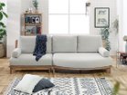 【ノラ/nora / GOODS】のMANNER COUCH / マナー ソファ 変形カウチ 張地:キャンバス アイボリー、ヘッドレスト:不要、アームレスト:2点追加|ID: prp329100004496309 ipo3291000000031716286
