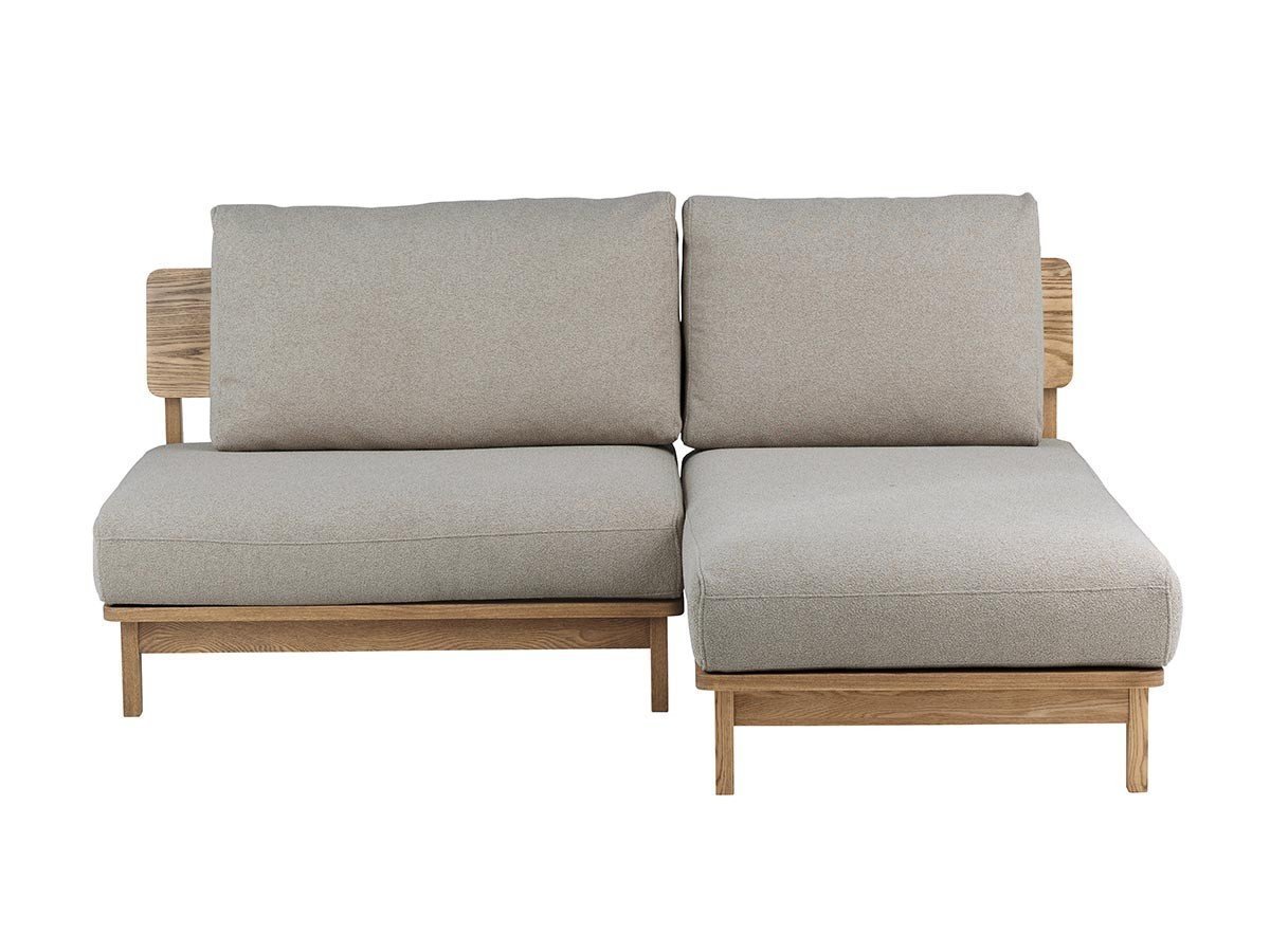 【ノラ/nora / GOODS】のMANNER COUCH / マナー ソファ 変形カウチ インテリア・キッズ・メンズ・レディースファッション・服の通販 founy(ファニー) 　クッション　Cushion　スマート　Smart　フェザー　Feather　フレーム　Flame　ホーム・キャンプ・アウトドア・お取り寄せ　Home,Garden,Outdoor,Camping Gear　家具・インテリア　Furniture　その他 インテリア雑貨、家具　Furniture, Interior, Others　張地「ブークレ サンドベージュ」参考イメージ|ID: prp329100004496309 ipo3291000000031716302