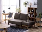 【ノラ/nora / GOODS】のMANNER SOFA / マナー ソファ 2人掛け変形 組合せ例:2人掛け変形 + オットマン|ID: prp329100004496313 ipo3291000000031716365