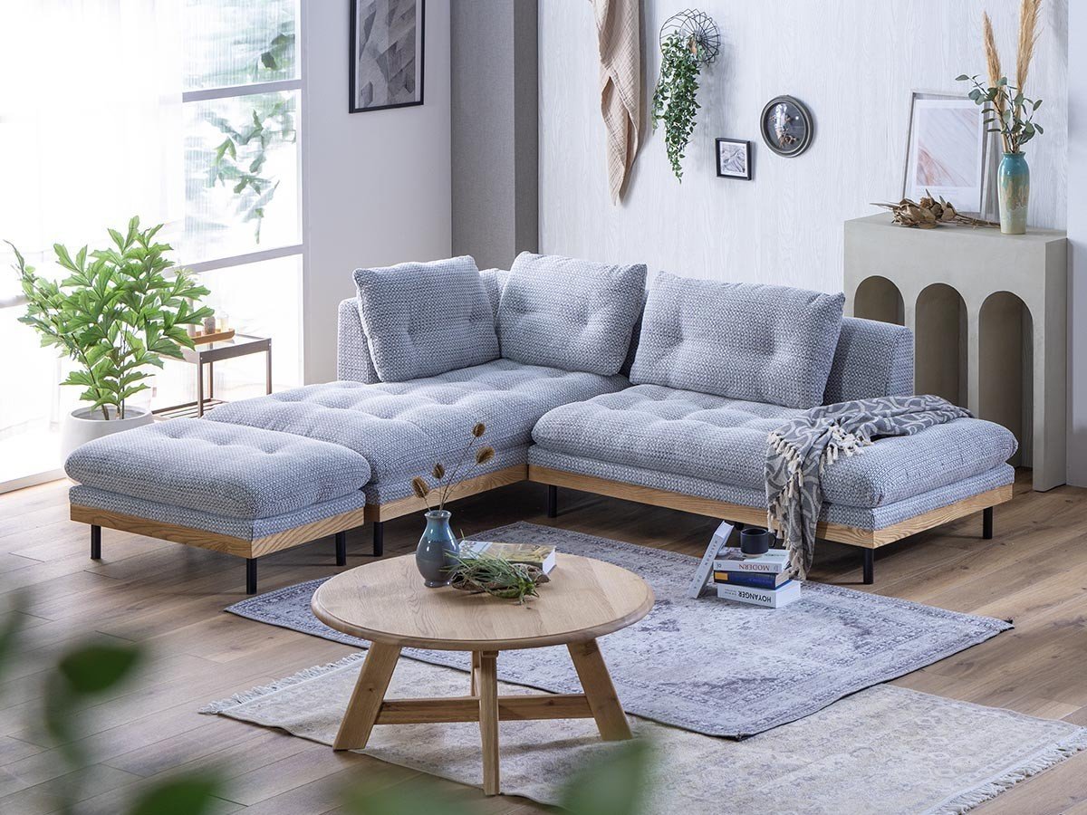 【ノラ/nora / GOODS】のFUKKA COUCH / フッカ カウチ インテリア・キッズ・メンズ・レディースファッション・服の通販 founy(ファニー) 　シンプル　Simple　スリム　Slim　フォルム　Form　フレーム　Flame　モダン　Modern　ホーム・キャンプ・アウトドア・お取り寄せ　Home,Garden,Outdoor,Camping Gear　家具・インテリア　Furniture　その他 インテリア雑貨、家具　Furniture, Interior, Others　張地:ルクソールグレー、カウチ位置:右カウチ|ID: prp329100004496320 ipo3291000000031716559