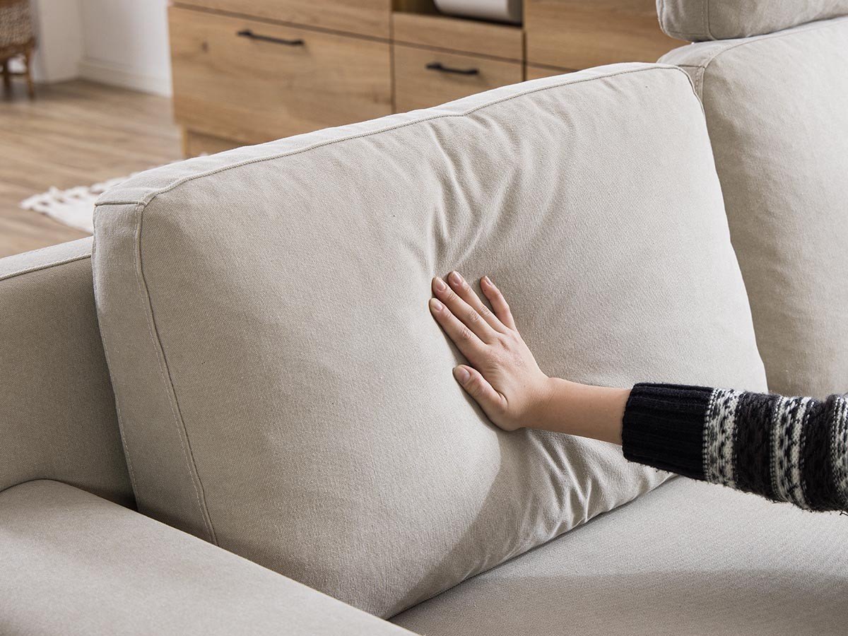 【ノラ/nora / GOODS】のBASQUE SOFA / バスク ソファ 2.5人掛け キャンバス インテリア・キッズ・メンズ・レディースファッション・服の通販 founy(ファニー) 　キャンバス　Canvas　クッション　Cushion　シンプル　Simple　バスク　Basque　フェザー　Feather　ホーム・キャンプ・アウトドア・お取り寄せ　Home,Garden,Outdoor,Camping Gear　家具・インテリア　Furniture　ソファー　Sofa　参考イメージ|ID: prp329100004496330 ipo3291000000031716693