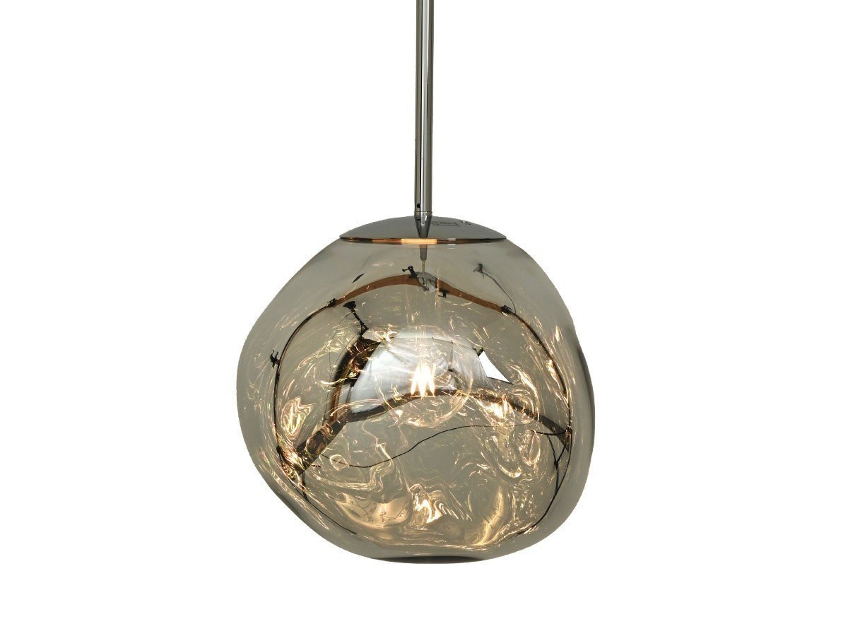 【トム ディクソン/Tom Dixon / GOODS】のMelt Pendant 30 Classic / メルト ペンダントライト 30 クラシック インテリア・キッズ・メンズ・レディースファッション・服の通販 founy(ファニー) 　送料無料　Free Shipping　ガラス　Glass, Glassware　クラシック　Classic, Timeless Style　ハンド　Hand, Handmade　フロント　Front, Front Design　ホーム・キャンプ・アウトドア・お取り寄せ　Home Living / Home & Lifestyle / Camping Gear / Outdoor Camping　家具・インテリア　Home Furniture & Interior. Stylish & Functional Living Spaces　ライト・照明　Lamps & Lighting Fixtures　ペンダントライト・吊り下げ照明　Pendant Light / Hanging Light Fixture　クローム|ID: prp329100004504650 ipo3291000000033669007