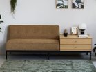 【ボンド/bond / GOODS】のUNIX Sofa / ユニックス ソファ 幅130cm + サイドチェスト 幅75cm 張地:ライトブラウン、サイドチェスト:突板仕様|ID: prp329100004506308 ipo3291000000031806844