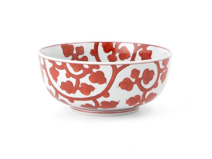 【源右衛門窯/Gen Emon Kiln / GOODS】の赤絵唐草文 麺鉢 / 赤絵唐草文 麺鉢 インテリア・キッズ・メンズ・レディースファッション・服の通販 founy(ファニー) https://founy.com/ 送料無料 Free Shipping シンプル Simple テーブル Table フォルム Form エレガント 上品 Elegant |ID: prp329100004512321 ipo3291000000031875482