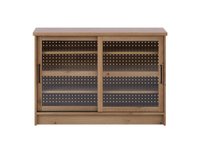 【ノラ/nora / GOODS】のHERME CABINET / エルメ キャビネット 幅120cm 人気、トレンドファッション・服の通販 founy(ファニー) ガラス Glass コンパクト Compact 送料無料 Free Shipping ホーム・キャンプ・アウトドア・お取り寄せ Home,Garden,Outdoor,Camping Gear 家具・インテリア Furniture 収納家具・キャビネット Storage Furniture キャビネット Cabinet |ID:prp329100004516322