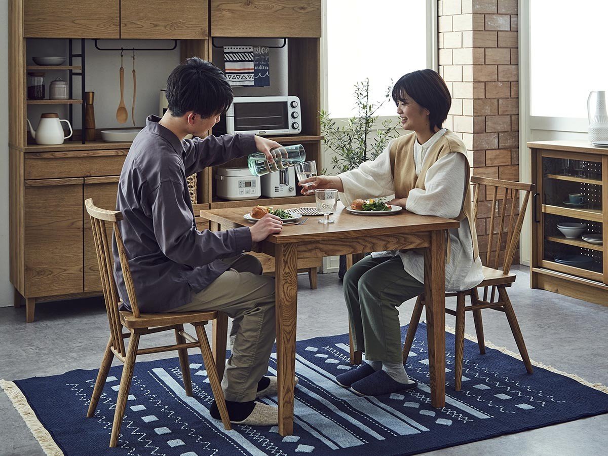 【ノラ/nora / GOODS】のANAMONE DINING CHAIR / アネモネ ダイニングチェア バーチ(グレー) インテリア・キッズ・メンズ・レディースファッション・服の通販 founy(ファニー) 　送料無料　Free Shipping　コンパクト　Compact　フィット　Fit　フレーム　Flame　ホーム・キャンプ・アウトドア・お取り寄せ　Home,Garden,Outdoor,Camping Gear　家具・インテリア　Furniture　チェア・椅子　Chair　ダイニングチェア　Dining Chair　参考イメージ|ID: prp329100004523991 ipo3291000000032001509