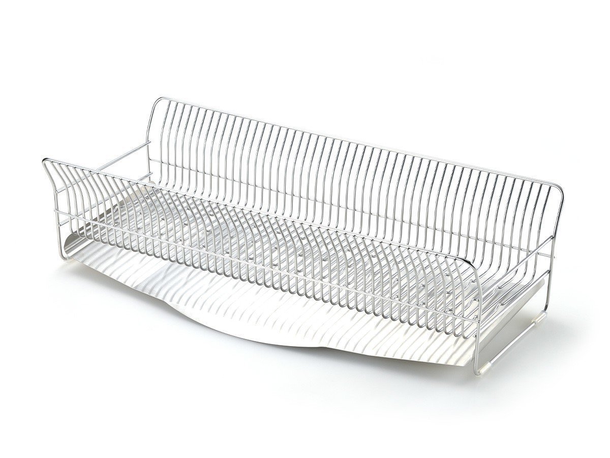 【フライミーアクセソワ/FLYMEe accessoire / GOODS】のDish Drainer / 水切りラック 縦置きロングタイプ #119520 インテリア・キッズ・メンズ・レディースファッション・服の通販 founy(ファニー) 　送料無料　Free Shipping　フレーム　Flame　ロング　Long　ワイヤー　Wire　皿　Dish　ホーム・キャンプ・アウトドア・お取り寄せ　Home,Garden,Outdoor,Camping Gear　キッチン・ダイニング　Kitchen Dining　キッチン収納　Kitchen　-|ID: prp329100004526944 ipo3291000000032014509