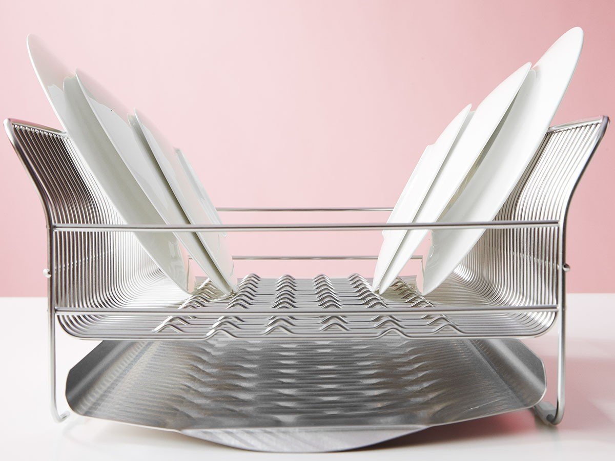 【フライミーアクセソワ/FLYMEe accessoire / GOODS】のDish Drainer / 水切りラック 縦置きロングタイプ #119520 インテリア・キッズ・メンズ・レディースファッション・服の通販 founy(ファニー) 　送料無料　Free Shipping　フレーム　Flame　ロング　Long　ワイヤー　Wire　皿　Dish　ホーム・キャンプ・アウトドア・お取り寄せ　Home,Garden,Outdoor,Camping Gear　キッチン・ダイニング　Kitchen Dining　キッチン収納　Kitchen　鳥が羽を広げているような柔らかなカーブがお皿をやさしく受け止めます。|ID: prp329100004526944 ipo3291000000032014511