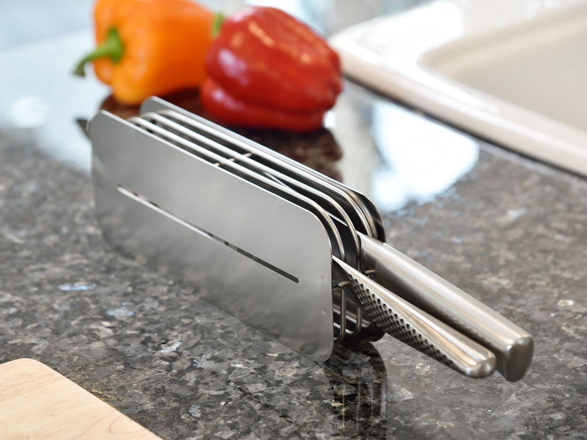 【フライミーアクセソワ/FLYMEe accessoire / GOODS】のKnife Stand / ナイフスタンド #119540 インテリア・キッズ・メンズ・レディースファッション・服の通販 founy(ファニー) 　クッション　Cushion　スタンド　Stand　ホーム・キャンプ・アウトドア・お取り寄せ　Home,Garden,Outdoor,Camping Gear　キッチン・ダイニング　Kitchen Dining　キッチン収納　Kitchen　シルバー|ID: prp329100004526958 ipo3291000000032014591
