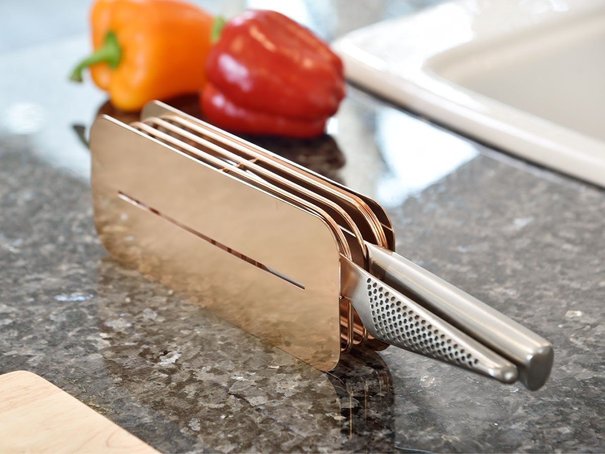 【フライミーアクセソワ/FLYMEe accessoire / GOODS】のKnife Stand / ナイフスタンド #119540 インテリア・キッズ・メンズ・レディースファッション・服の通販 founy(ファニー) 　クッション　Cushion　スタンド　Stand　ホーム・キャンプ・アウトドア・お取り寄せ　Home,Garden,Outdoor,Camping Gear　キッチン・ダイニング　Kitchen Dining　キッチン収納　Kitchen　ローズゴールド|ID: prp329100004526958 ipo3291000000032014592