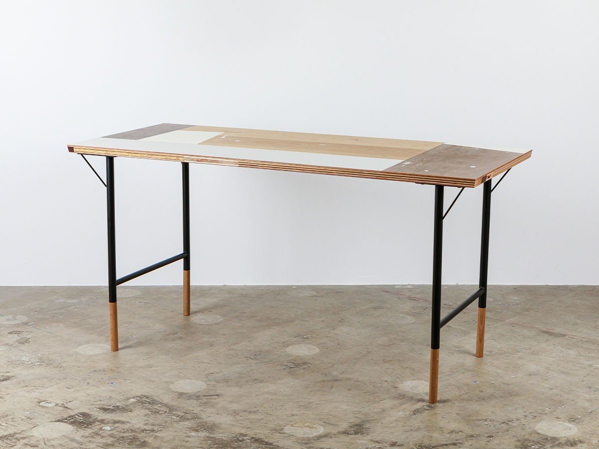 【その他のブランド/Other】のtwig / トウィッグ デスク(エラーズ天板) インテリア・キッズ・メンズ・レディースファッション・服の通販 founy(ファニー) 　ウッド　Wood　テーブル　Table　デスク　Desk　フォルム　Form　フレーム　Flame　ローズ　Rose　送料無料　Free Shipping　ホーム・キャンプ・アウトドア・お取り寄せ　Home,Garden,Outdoor,Camping Gear　家具・インテリア　Furniture　テーブル　Table　ダイニングテーブル　Dining Table　サイズ: 幅140 × 奥行70cm、脚部ブラック、オプションレッグ:不要|ID: prp329100004532515 ipo3291000000032038379