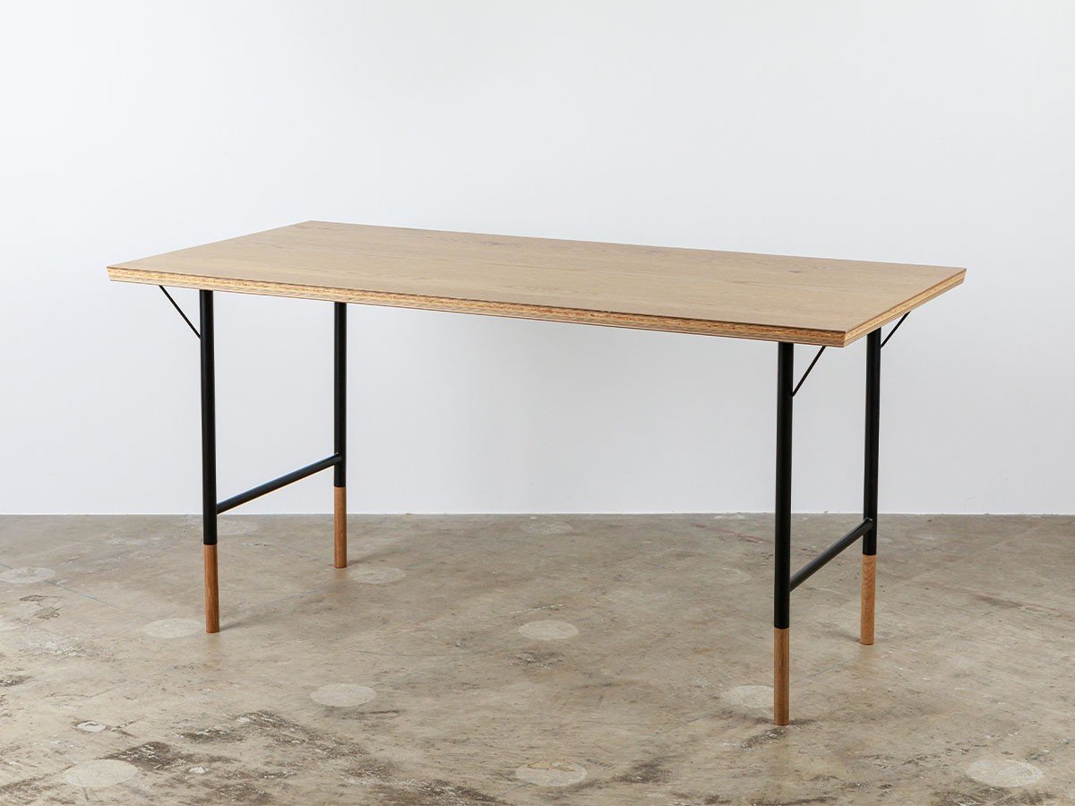 【その他のブランド/Other】のtwig / トウィッグ デスク(ノティッドオーク天板) インテリア・キッズ・メンズ・レディースファッション・服の通販 founy(ファニー) 　ウッド　Wood　テーブル　Table　デスク　Desk　フォルム　Form　フレーム　Flame　ローズ　Rose　送料無料　Free Shipping　ホーム・キャンプ・アウトドア・お取り寄せ　Home,Garden,Outdoor,Camping Gear　家具・インテリア　Furniture　テーブル　Table　ダイニングテーブル　Dining Table　サイズ:幅140 × 奥行70cm、脚部ブラック、オプションレッグ:不要|ID: prp329100004532517 ipo3291000000032038395