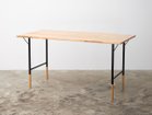 【その他のブランド/Other】のtwig / トウィッグ デスク(ラワン天板) サイズ:幅140 × 奥行70cm、脚部ブラック、オプションレッグ:不要|ID: prp329100004532521 ipo3291000000032038423