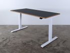 【ボーダレス/BORDERLESS / GOODS】のFeEL / フィール 電動昇降デスク(バッカー天板) 脚部ホワイト、サイズ:幅140cm|ID: prp329100004532534 ipo3291000000032038561