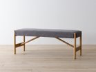 【サラ/SALA / GOODS】のBench / ベンチ 人気、トレンドファッション・服の通販 founy(ファニー) 送料無料 Free Shipping フレーム Flame 軽量 Lightweight ホーム・キャンプ・アウトドア・お取り寄せ Home,Garden,Outdoor,Camping Gear 家具・インテリア Furniture チェア・椅子 Chair ベンチ・ダイニングベンチ Bench/Dining Bench thumbnail 張地:C1 グレー、サイズ:幅112cm|ID: prp329100004549343 ipo3291000000032152364
