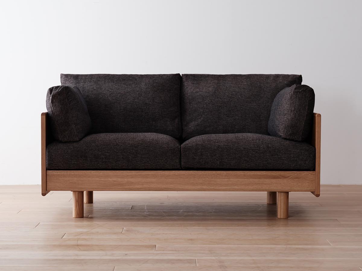 【サラ/SALA / GOODS】のSofa 140 / ソファ 幅140cm インテリア・キッズ・メンズ・レディースファッション・服の通販 founy(ファニー) 　クッション　Cushion, Throw Pillow　シンプル　Simple, Minimal　フォルム　Silhouette, Form　フレーム　Frame, Outline　ボックス　Boxy, Box Shape　ホーム・キャンプ・アウトドア・お取り寄せ　Home Living / Home & Lifestyle / Camping Gear / Outdoor Camping　家具・インテリア　Home Furniture & Interior. Stylish & Functional Living Spaces　ソファー　Couches & Sofas　張地:C1 ブラック|ID: prp329100004549366 ipo3291000000032152465