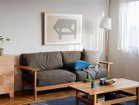 【イデー/IDEE / GOODS】のDIMANCHE SOFA(1) / ディモンシュ ソファ(1)ファブリック 参考イメージ(張地:グレー)|ID:prp329100004551275