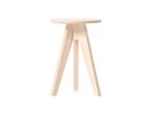 【シキ/SHIKI / GOODS】のMITSUKI STOOL / ミツキ スツール ラウンドタイプ ウッド:ホワイトアッシュ(白木風塗装)|ID:prp329100004553873