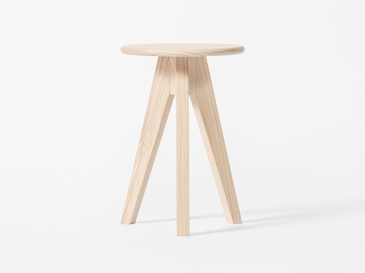 【シキ/SHIKI / GOODS】のMITSUKI STOOL / ミツキ スツール ラウンドタイプ インテリア・キッズ・メンズ・レディースファッション・服の通販 founy(ファニー) 　ラウンド　Round　ホーム・キャンプ・アウトドア・お取り寄せ　Home,Garden,Outdoor,Camping Gear　家具・インテリア　Furniture　チェア・椅子　Chair　スツール　Stool　ウッド:ホワイトアッシュ(白木風塗装)|ID: prp329100004553873 ipo3291000000032185968