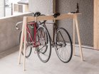 【シキ/SHIKI / GOODS】のMITSUKI CYCLE RACK / ミツキ サイクルラック 天板形状:ラウンドタイプ、ウッド:ホワイトアッシュ(白木風塗装)|ID:prp329100004553879