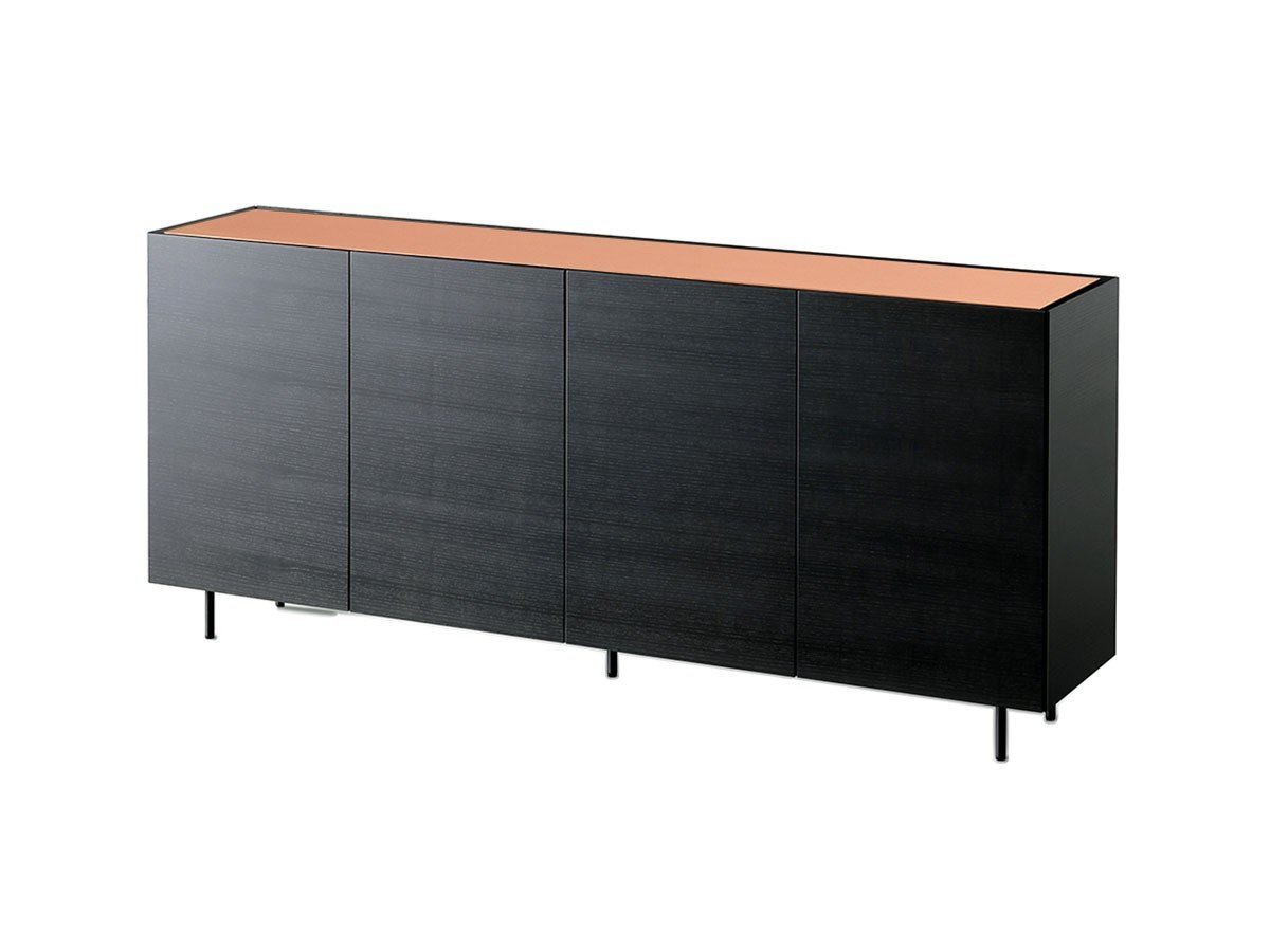 【シキ/SHIKI / GOODS】のFLOAT SIDE BOARD / フロート サイドボード 幅160cm 銅板天板 インテリア・キッズ・メンズ・レディースファッション・服の通販 founy(ファニー) 　モダン　Modern, Contemporary　ホーム・キャンプ・アウトドア・お取り寄せ　Home Living / Home & Lifestyle / Camping Gear / Outdoor Camping　家具・インテリア　Home Furniture & Interior. Stylish & Functional Living Spaces　収納家具・キャビネット　Storage Furniture　サイドボード　Cabinet / Storage Cabinet　ビンロウジクロ|ID: prp329100004553893 ipo3291000000032186072