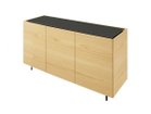 【シキ/SHIKI / GOODS】のFLOAT SIDE BOARD / フロート サイドボード 幅120cm ブラックガラス天板 ウッド:オーク|ID: prp329100004553903 ipo3291000000032186132