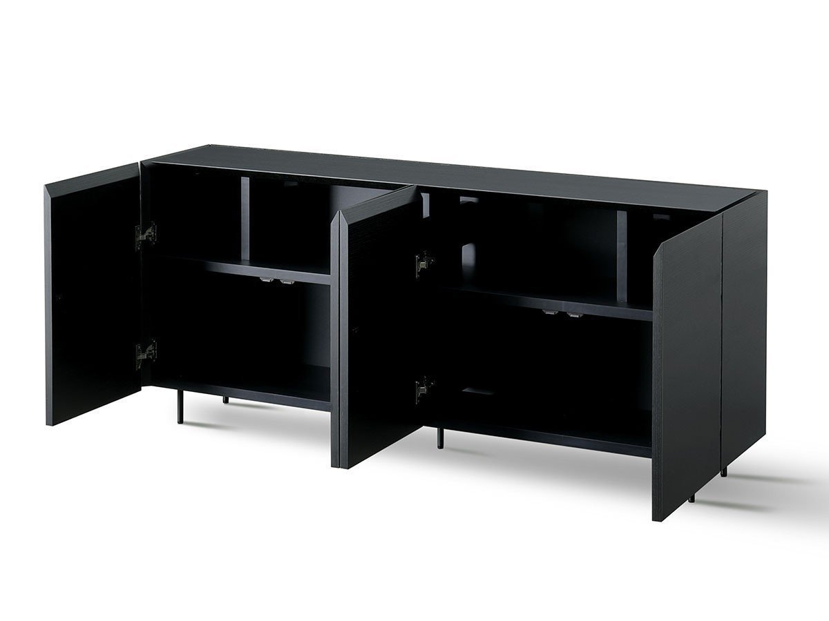【シキ/SHIKI / GOODS】のFLOAT SIDE BOARD / フロート サイドボード 幅120cm ブラックガラス天板 インテリア・キッズ・メンズ・レディースファッション・服の通販 founy(ファニー) 　ガラス　Glass, Glassware　モダン　Modern, Contemporary　ホーム・キャンプ・アウトドア・お取り寄せ　Home Living / Home & Lifestyle / Camping Gear / Outdoor Camping　家具・インテリア　Home Furniture & Interior. Stylish & Functional Living Spaces　収納家具・キャビネット　Storage Furniture　サイドボード　Cabinet / Storage Cabinet　ホーム・キャンプ・アウトドア・お取り寄せ　Home Living / Home & Lifestyle / Camping Gear / Outdoor Camping　家具・インテリア　Home Furniture & Interior. Stylish & Functional Living Spaces　収納家具・キャビネット　Storage Furniture　ラック・シェルフ　Open Shelf Rack　参考イメージ|ID: prp329100004553903 ipo3291000000032186138