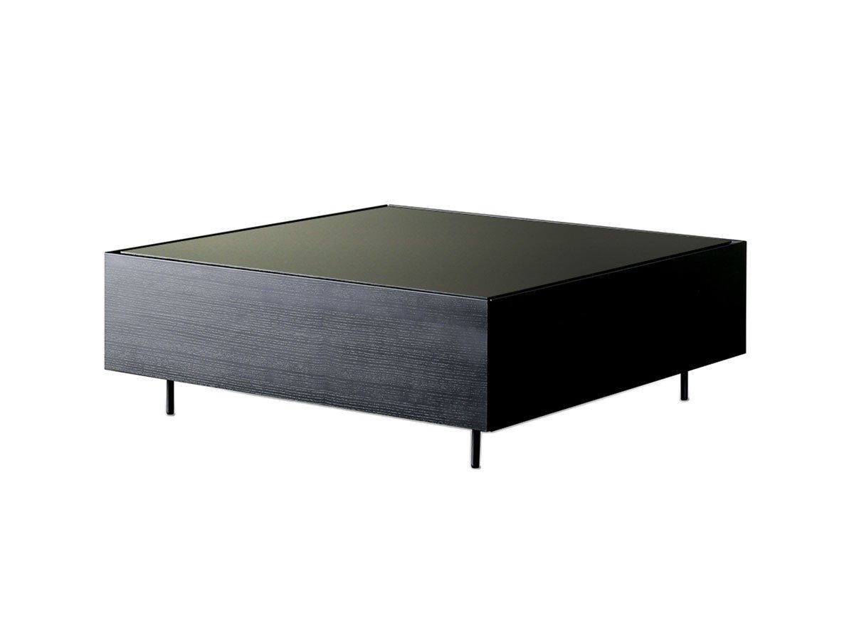 【シキ/SHIKI / GOODS】のFLOAT CENTER TABLE / フロート センターテーブル ブラックガラス天板 インテリア・キッズ・メンズ・レディースファッション・服の通販 founy(ファニー) 　ガラス　Glass　センター　Center　テーブル　Table　モダン　Modern　ホーム・キャンプ・アウトドア・お取り寄せ　Home,Garden,Outdoor,Camping Gear　家具・インテリア　Furniture　テーブル　Table　ローテーブル・センターテーブル　Low Table/Center Table　ウッド:ホワイトアッシュ(ビンロウジクロ)、サイズ:幅100cm|ID: prp329100004553917 ipo3291000000032186254