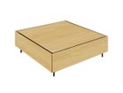 【シキ/SHIKI / GOODS】のFLOAT CENTER TABLE / フロート センターテーブル 突板天板 ウッド:オーク|ID:prp329100004553918