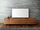 【シキ/SHIKI / GOODS】のFLOAT TV BOARD / フロート テレビボード ブラックガラス天板 参考イメージ|ID:prp329100004553931