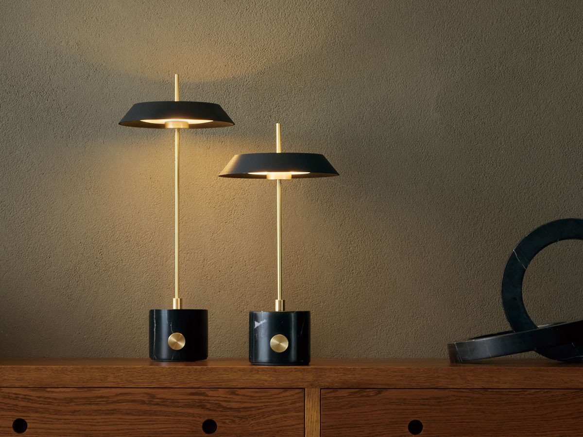 【フライミー ノワール/FLYMEe Noir / GOODS】のPortable Lamp / ポータブルランプ #119964 インテリア・キッズ・メンズ・レディースファッション・服の通販 founy(ファニー) 　送料無料　Free Shipping　アクリル　Acrylic　テーブル　Table　モダン　Modern　ホーム・キャンプ・アウトドア・お取り寄せ　Home,Garden,Outdoor,Camping Gear　家具・インテリア　Furniture　ライト・照明　Lighting & Light Fixtures　左:本商品、右:サイズ違い(高さ34cm)|ID: prp329100004559237 ipo3291000000032233979