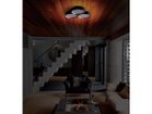【フライミー ノワール/FLYMEe Noir / GOODS】のLED Ceiling Lamp / LED シーリングランプ #119898 人気、トレンドファッション・服の通販 founy(ファニー) ウッド Wood 切替 Switching シンプル Simple 送料無料 Free Shipping ホーム・キャンプ・アウトドア・お取り寄せ Home,Garden,Outdoor,Camping Gear 家具・インテリア Furniture ライト・照明 Lighting & Light Fixtures シーリングライト Ceiling Light thumbnail アッパーライト点灯時参考イメージ|ID: prp329100004559245 ipo3291000000032234014