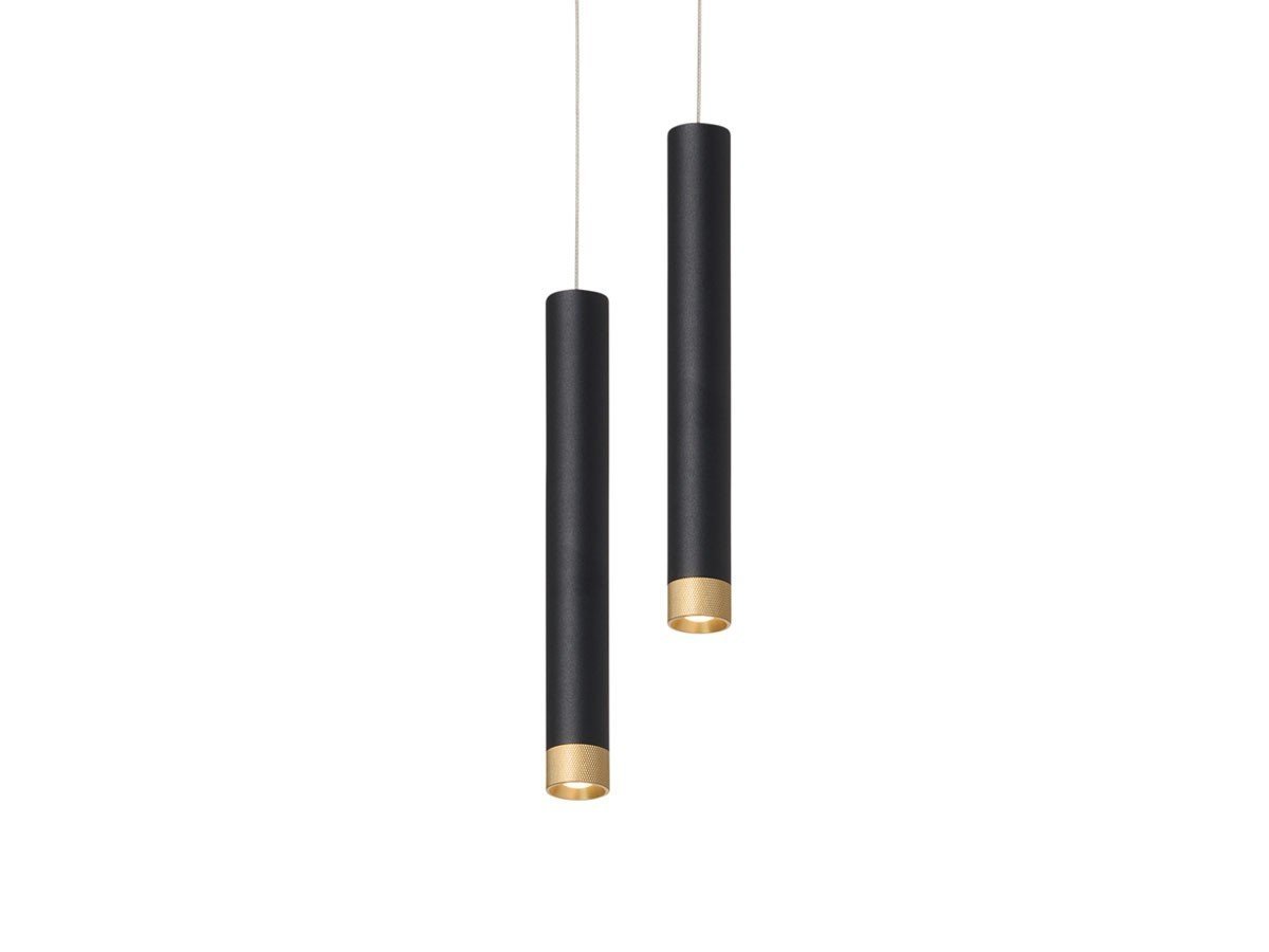 【フライミー ノワール/FLYMEe Noir / GOODS】のLED Pendant Light / LED ペンダントライト #119930 インテリア・キッズ・メンズ・レディースファッション・服の通販 founy(ファニー) 　送料無料　Free Shipping　スリム　Slim, Slim Fit　フォルム　Silhouette, Form　ランダム　Random, Irregular　ロング　Long, Long-Length　ホーム・キャンプ・アウトドア・お取り寄せ　Home Living / Home & Lifestyle / Camping Gear / Outdoor Camping　家具・インテリア　Home Furniture & Interior. Stylish & Functional Living Spaces　ライト・照明　Lamps & Lighting Fixtures　ペンダントライト・吊り下げ照明　Pendant Light / Hanging Light Fixture　ブラック|ID: prp329100004559250 ipo3291000000032234047