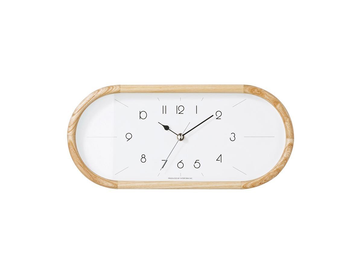 【フライミー ヴェール/FLYMEe vert / GOODS】のWall Clock / ウォールクロック #120013 インテリア・キッズ・メンズ・レディースファッション・服の通販 founy(ファニー) 　ウッド　Wooden Design　フォルム　Silhouette, Form　フレーム　Frame, Outline　時計　Watch, Wristwatch　ホーム・キャンプ・アウトドア・お取り寄せ　Home Living / Home & Lifestyle / Camping Gear / Outdoor Camping　家具・インテリア　Home Furniture & Interior. Stylish & Functional Living Spaces　その他 インテリア雑貨、家具　Home Decor & Furniture Extras　-|ID: prp329100004563784 ipo3291000000032273982