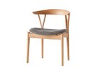 【日進木工/NISSHIN MOKKOU / GOODS】のSCOP Peace Chair / スコップ ピースチェア 張地:セラーム DGR ダークグレー(ファブリックA)、フレームONR|ID: prp329100004568783 ipo3291000000032322854