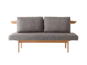 【日進木工/NISSHIN MOKKOU / GOODS】 SCOP Sleep Sofa Choco / スコップ スリープソファ チョコ 2P人気、トレンドファッション・服の通販 founy(ファニー) クッション Cushion テーブル Table フォルム Form モチーフ Motif ホーム・キャンプ・アウトドア・お取り寄せ Home,Garden,Outdoor,Camping Gear 家具・インテリア Furniture ソファー Sofa |ID:prp329100004568794