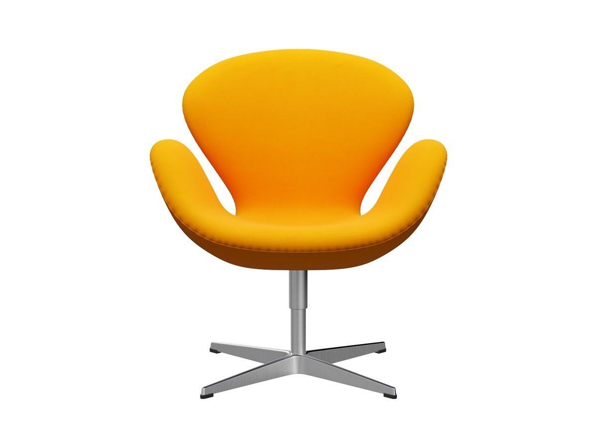 【フリッツ ハンセン/FRITZ HANSEN / GOODS】のRight Now Delivery SWAN / スワンチェア 3320(Divina 426 オレンジ) 人気、トレンドファッション・服の通販 founy(ファニー) 　オレンジ　Orange　テクスチャー　Texture　ファブリック　Fabric　フェルト　Felt　フォーム　Form　おすすめ　Recommend　ホーム・キャンプ・アウトドア・お取り寄せ　Home,Garden,Outdoor,Camping Gear　家具・インテリア　Furniture　チェア・椅子　Chair　ラウンジチェア　Lounge Chair　 other-1|ID: prp329100004570261 ipo3291000000032336627