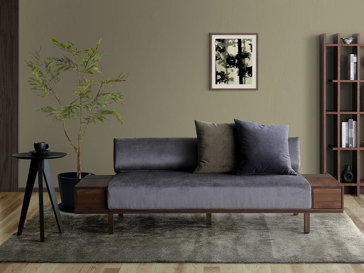 【シキ/SHIKI / GOODS】のNOKO SOFA / ノコ ソファ 肘掛けタイプ インテリア・キッズ・メンズ・レディースファッション・服の通販 founy(ファニー) 　シンプル　Simple　スタンダード　Standard　フォルム　Form　ホーム・キャンプ・アウトドア・お取り寄せ　Home,Garden,Outdoor,Camping Gear　家具・インテリア　Home Furniture & Interior. Stylish & Functional Living Spaces　ソファー　Sofa　ウッド「ウォールナット」参考イメージ|ID: prp329100004573151 ipo3291000000032364943