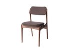 【アデペシュ/a.depeche / GOODS】のde:make chair / ディ・メイク チェア 人気、トレンドファッション・服の通販 founy(ファニー) オイル Oil ストライプ Stripe フレーム Flame ホーム・キャンプ・アウトドア・お取り寄せ Home,Garden,Outdoor,Camping Gear 家具・インテリア Furniture チェア・椅子 Chair ダイニングチェア Dining Chair thumbnail フレームウォルナット、張地:ブラウン|ID: prp329100004580423 ipo3291000000032453392