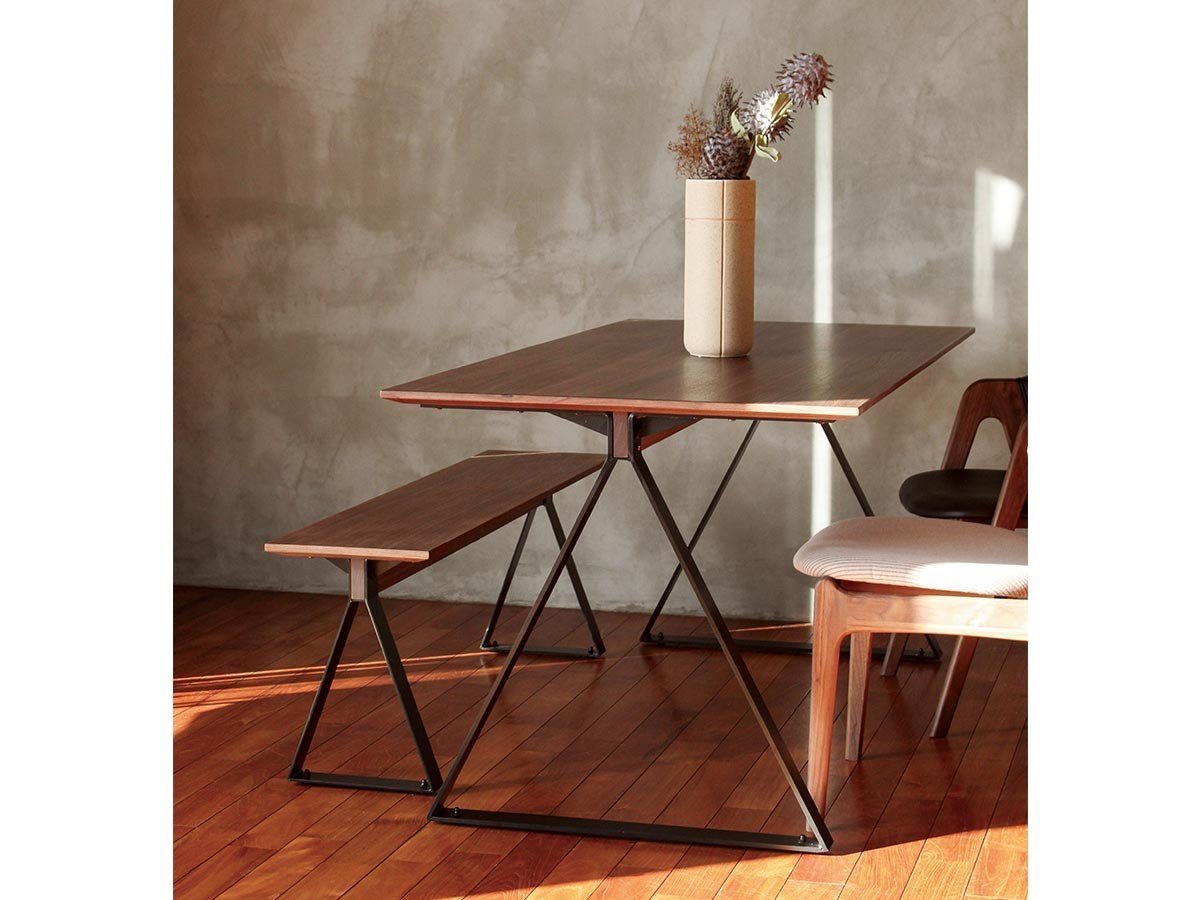 【アデペシュ/a.depeche / GOODS】のVAKE dining table / ベイク ダイニングテーブル インテリア・キッズ・メンズ・レディースファッション・服の通販 founy(ファニー) 　オイル　Oil　シンプル　Simple　スリム　Slim　テーブル　Table　モダン　Modern　ホーム・キャンプ・アウトドア・お取り寄せ　Home,Garden,Outdoor,Camping Gear　家具・インテリア　Furniture　テーブル　Table　ダイニングテーブル　Dining Table　参考イメージ|ID: prp329100004580426 ipo3291000000032453415
